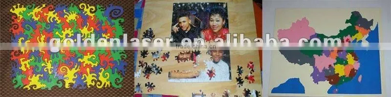 Jigsaw Puzzle Laser Die Cutting Machine