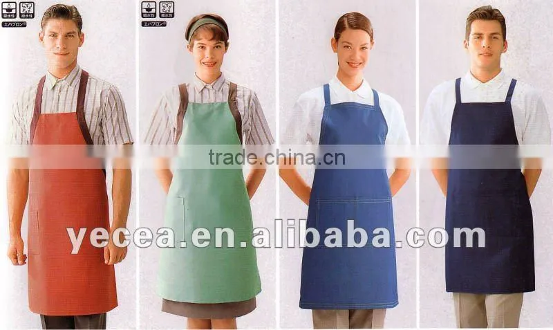 HOT selled good quality and cheap apron uniform