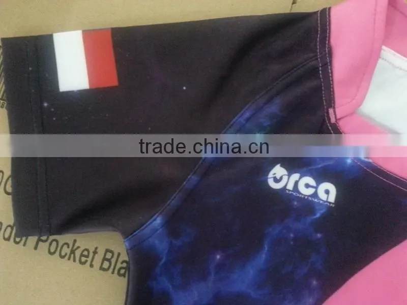 high quality customized rugby jersey,hot sale sublimation rugby jersey made in China