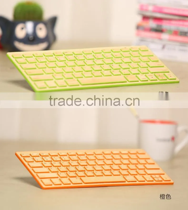 New Design Bamboo For Ipad bluetooth keyboard