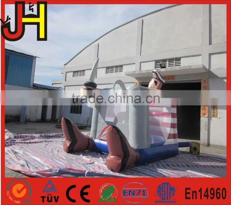 Wholesale price inflatable bouncer with obstacle, inflatable obstacle course bouncer