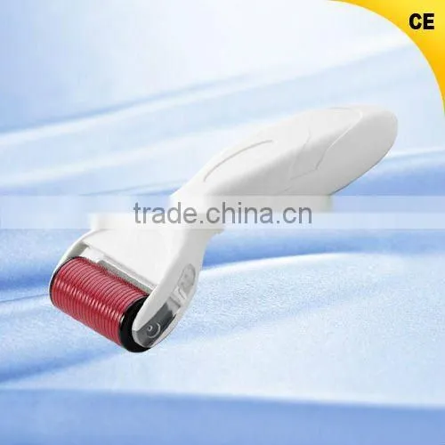 cosmetic implement freckle removal ce certificate derma roller 1080 needles changeable head body roller-L008