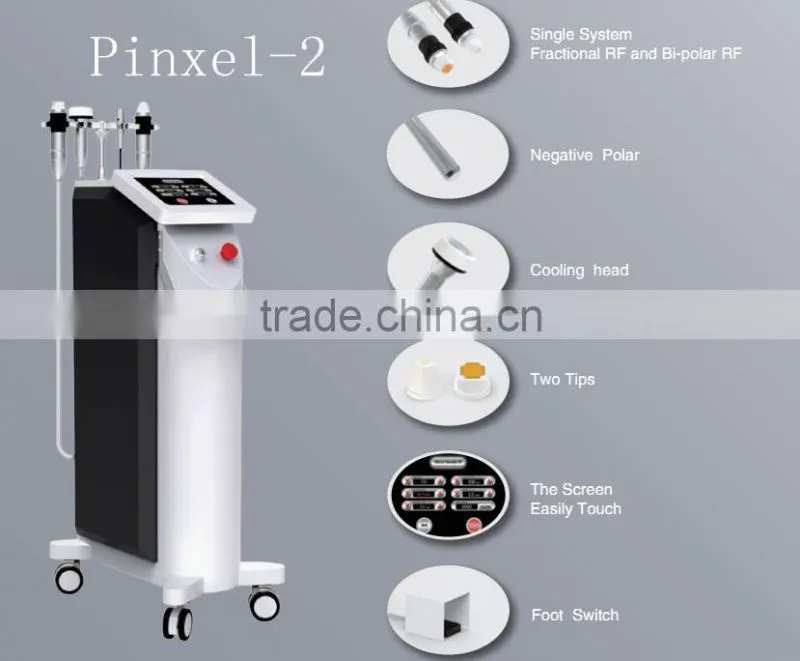 fractional rf Tripolar tightening radio frequency for face/anti aging wrinkle reguvinantion machine