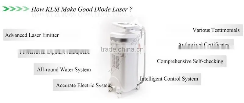 Laser permanent hair epilation equipment 808 diode machine