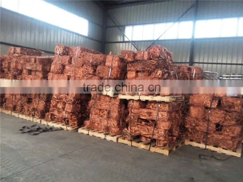 LME registered red copper scrap widely used in light industry