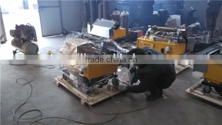 Stainless steel automatic wall spray plastering machine