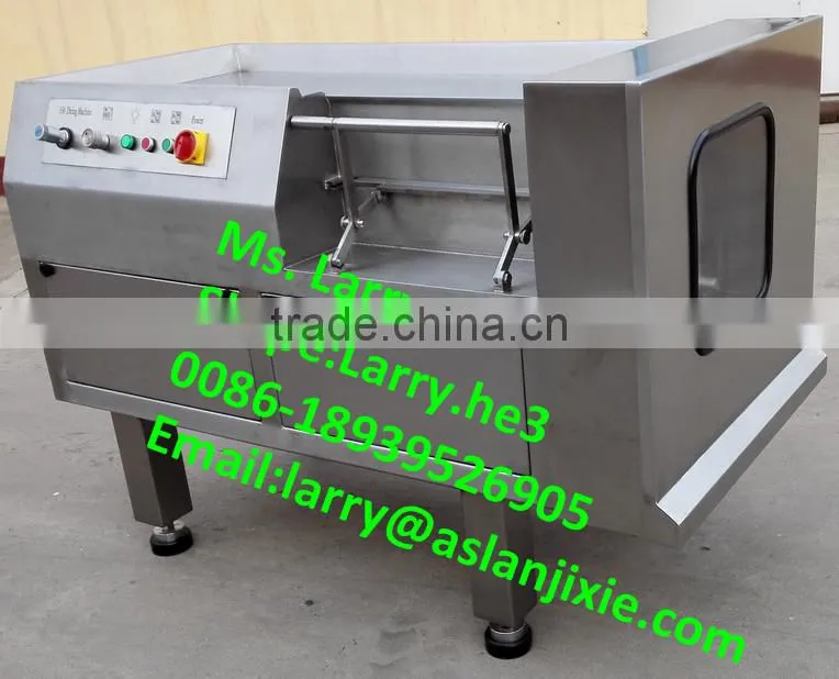 chicken breast cube cutter/chicken meat dicing machine