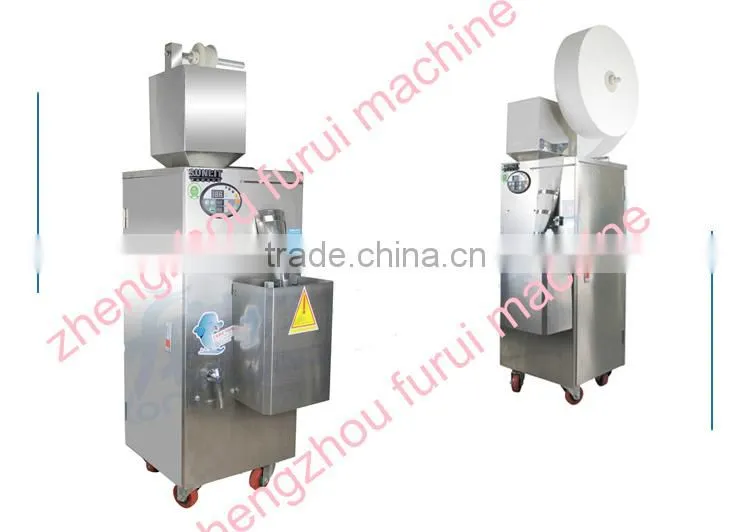 China electric motor dip tea bag packing machine/high speed tea bag packing machine/tea packing machine with tag and thread