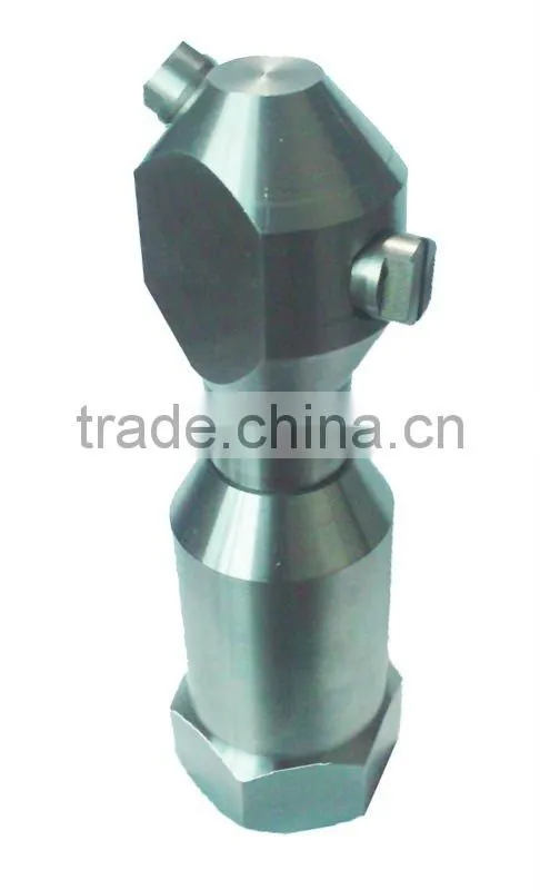 Fluid-driven rotating water spay jet nozzle/ Constant speed nozzle