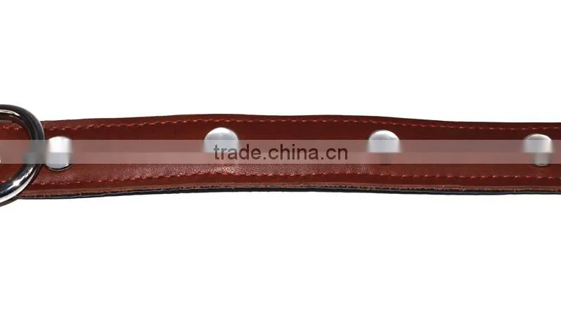 2017 Hot Selling LED Dog safety Collar leather collar