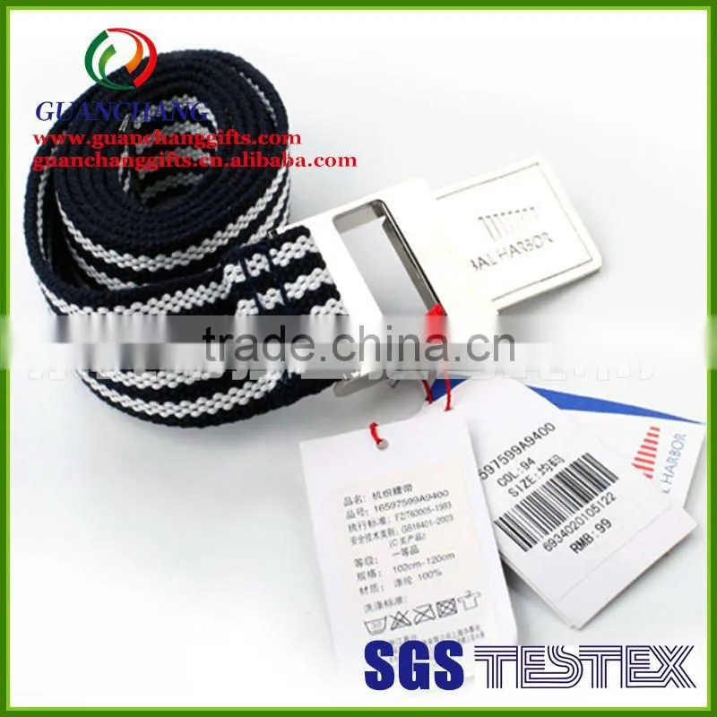 custom woven belt