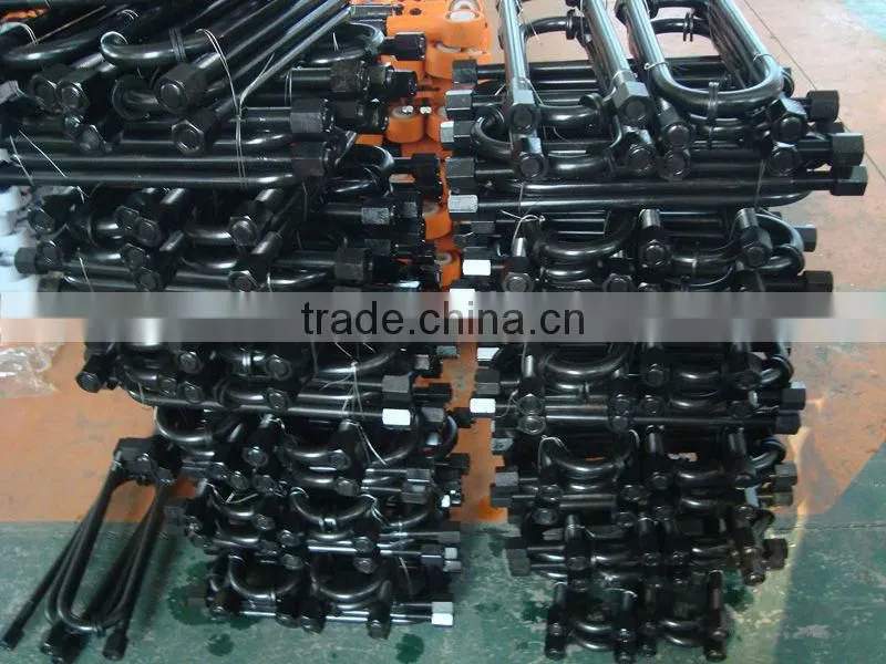 Germany Tandem Axle China Truck Trailer Mechanical Suspension