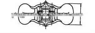 Casting hall anchor B type hall anchor ship anchor