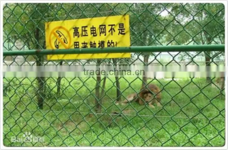 Wholesale Easy to relocate & stackable galvanized chain link fence/PVC Coated Chain Link Fence