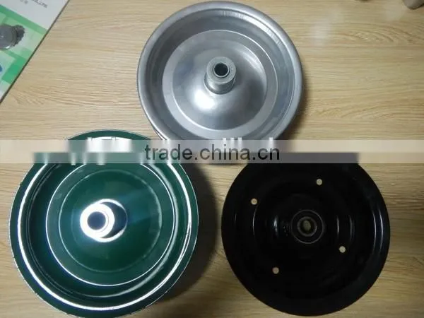 16 tool cart wheel general metal and plastic rim with ball bearing or needle bearing 4.00-8