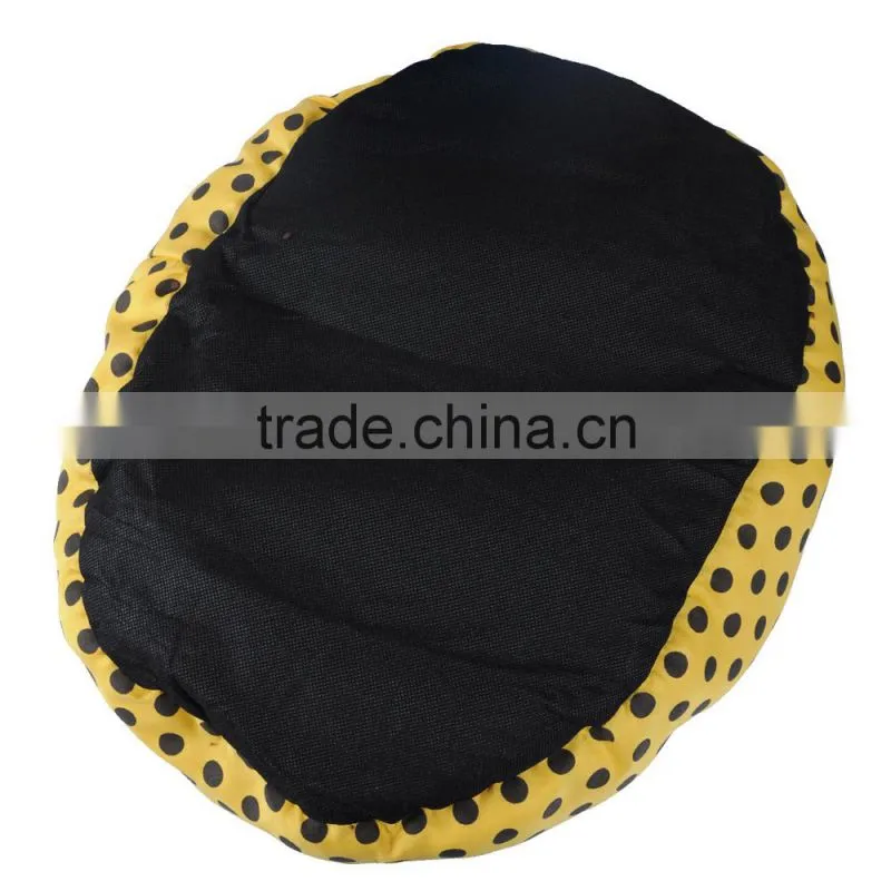 Yellow Cozy Soft Warm Fleece Pet Dog Puppy Cat Bed House Nest 40X35 with Pillow