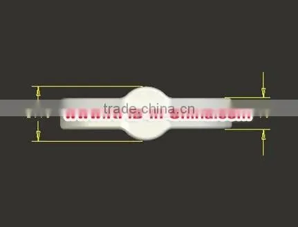 Waterproof Passive RFID Make Rubber Bracelets with Classic 1K Chip by China Factory