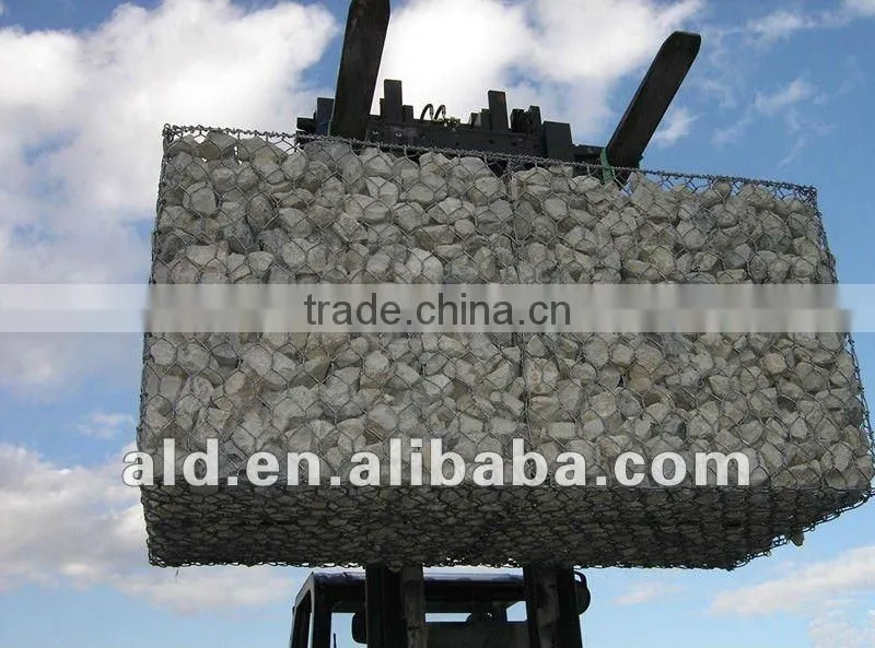 Stone mesh Gabion Box Manufacturer Anlida Joint Venture
