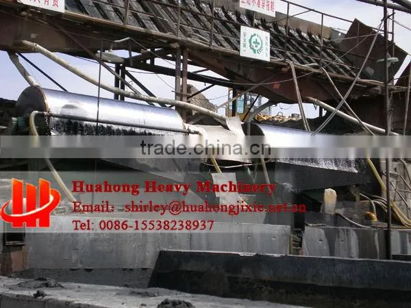 Largy capcity magnetic separator for sand iron concentrate line
