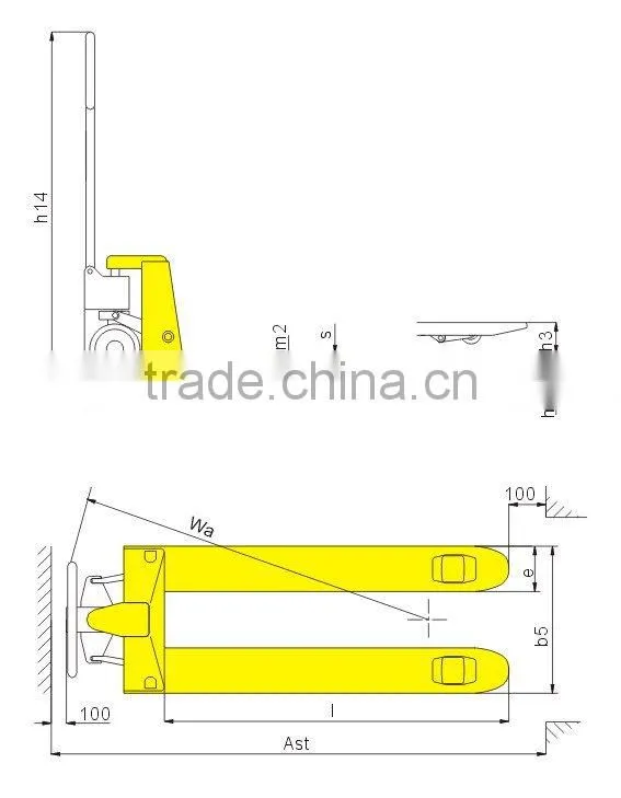 3 Ton Hand Pallet Truck