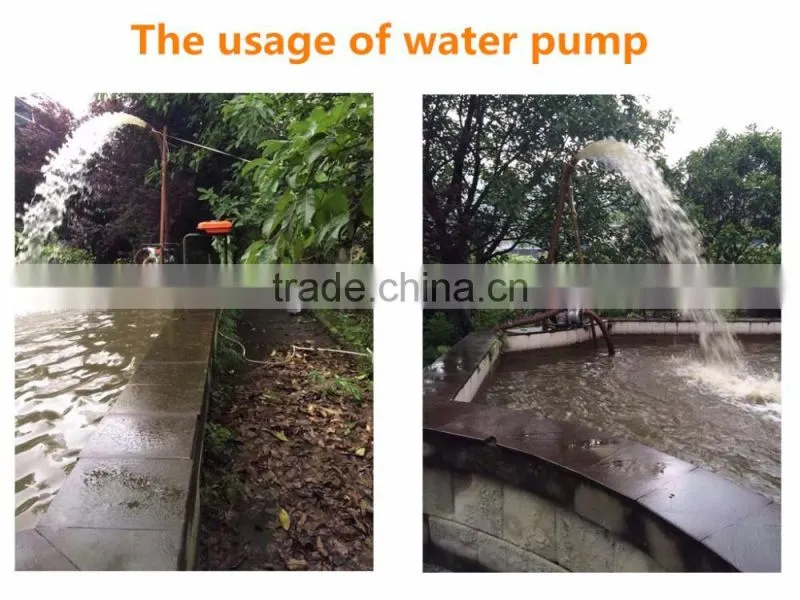 1-4inch high pressure pumps with manual starter and electric starter