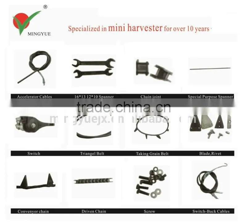 MINGYUE 2016 new design crop reaper head 4G80