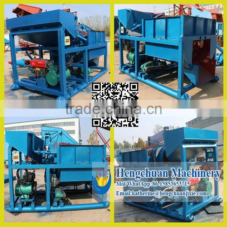 Clay Drum Screen for Placer Commercial Choice Big Capacity Mobile Gold Washing Machine Trommel