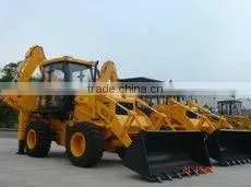 tractor loader and backhoe with mower WZ30-25 Backhoe Loader with 1 cub meter