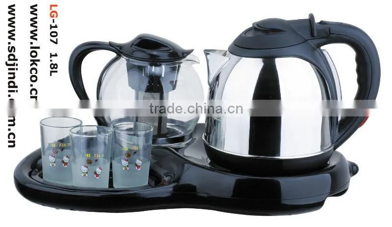 2011 Luxury design electric kettle set