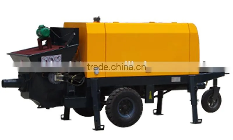 LHBT25-10S convenient portable injection concrete pump with rubber hose