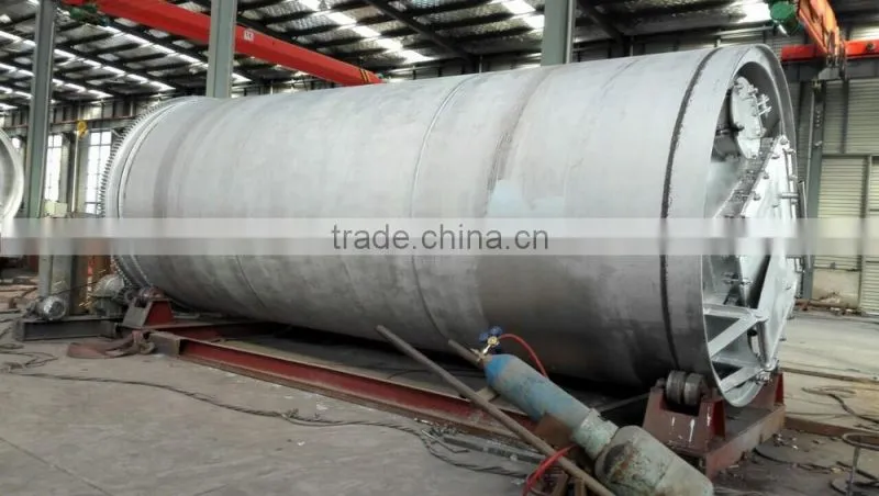 2016Hot Sale Pyrolysis Tyre Oil Machine Refining Waste Tyre Equipment