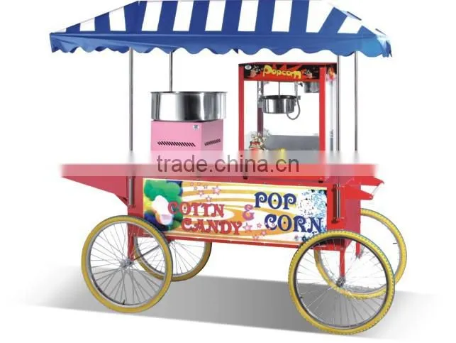 professional stainless steel industrial hot air gas football popcorn making machine maker