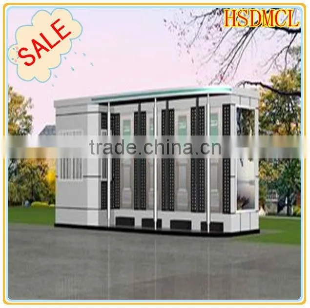 China steel structure used mobile portable toilet