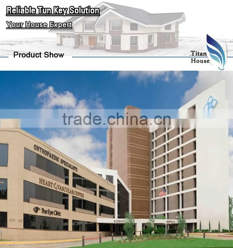 High Quality Light Steel Prefabricated Hospital Building
