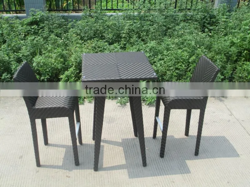 F- home furniture wicker garden bar set(CF934T+CF934C)