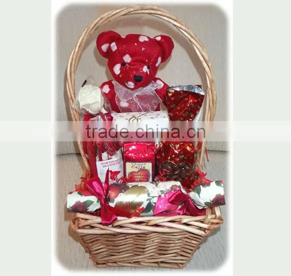 wicker basket wholesale willow gift basket for sale