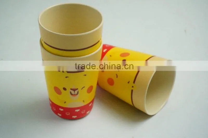 Eco-friendly bamboo fibre drinking cup