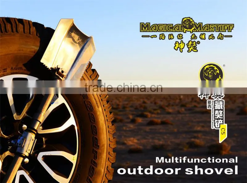 Multifunction Shovel Emergency Window Breaking Tool Emergency Essentials Outdoor Survival Supply Kit