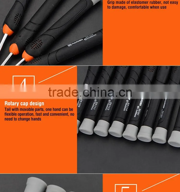 Flat type precision screwdriver /CRV easy operation screwdriver