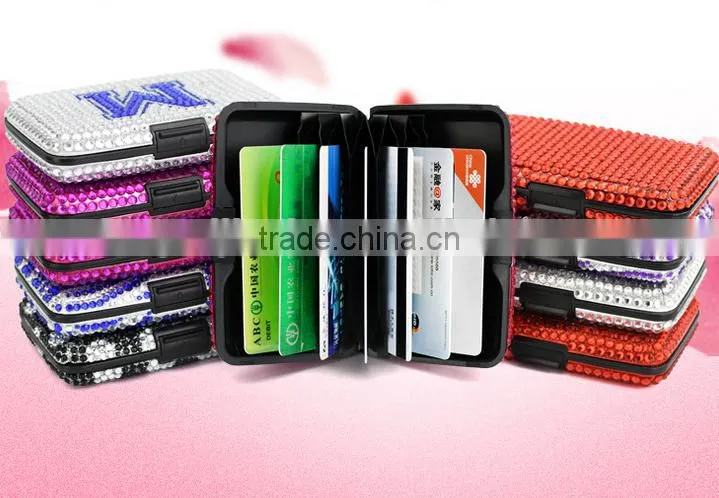 New Waterproof Business ID Credit Card Wallet Holder Aluminum Pocket Case Box
