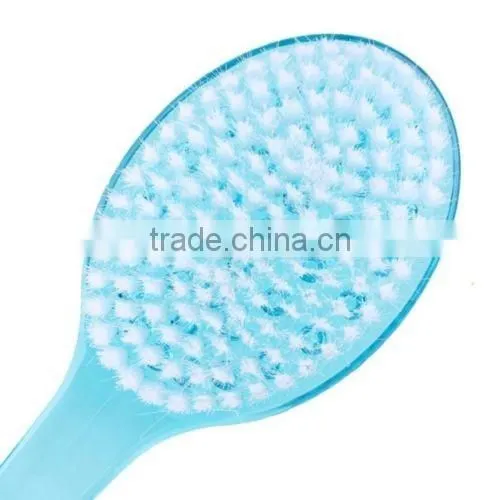 colorful Long Handled Body Bath Shower Back Brush Scrubber Skin Cleaning Massager