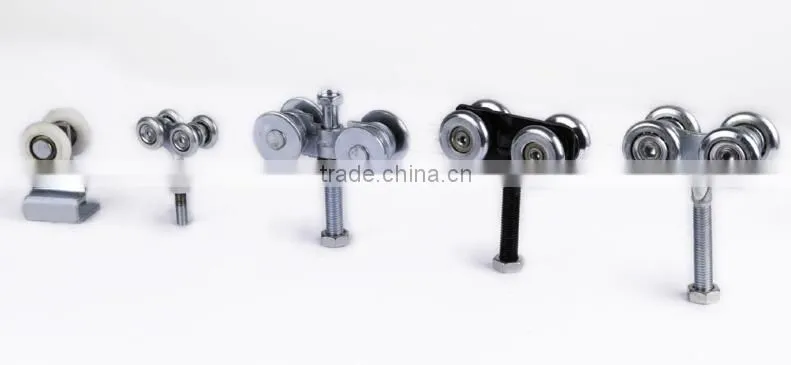 heavy duty cabinet glass hanging sliding door hardware system