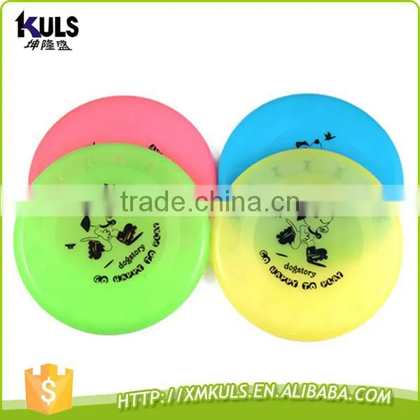 Plastic frisbee pet frisbee dog training plastic frisbee promotional