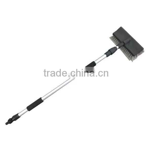 water powered brush for truck wash