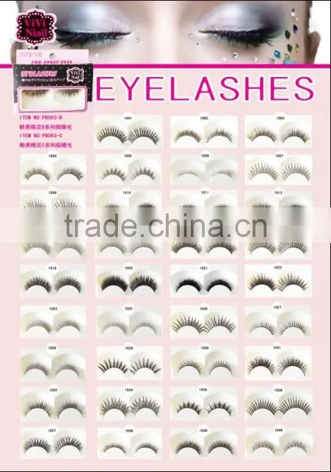 women wholesale party crazy false eyelashes,rhinestone false eyelashes ,faactory