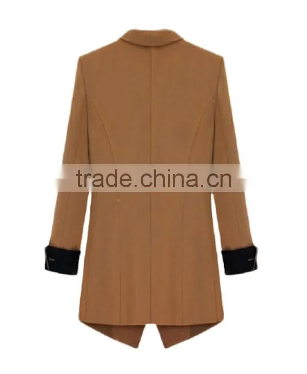 ladies fashion jacket with tailored collar