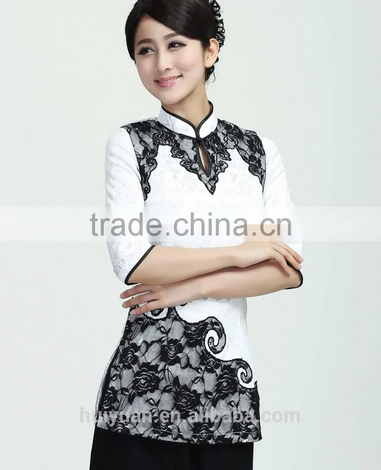 Newest Woman Polyester / Cotton Hotel Reception Uniform