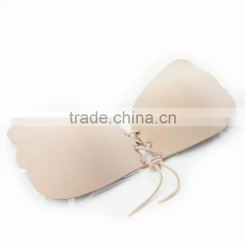 hot selling one with string invisible bra of angel-shape