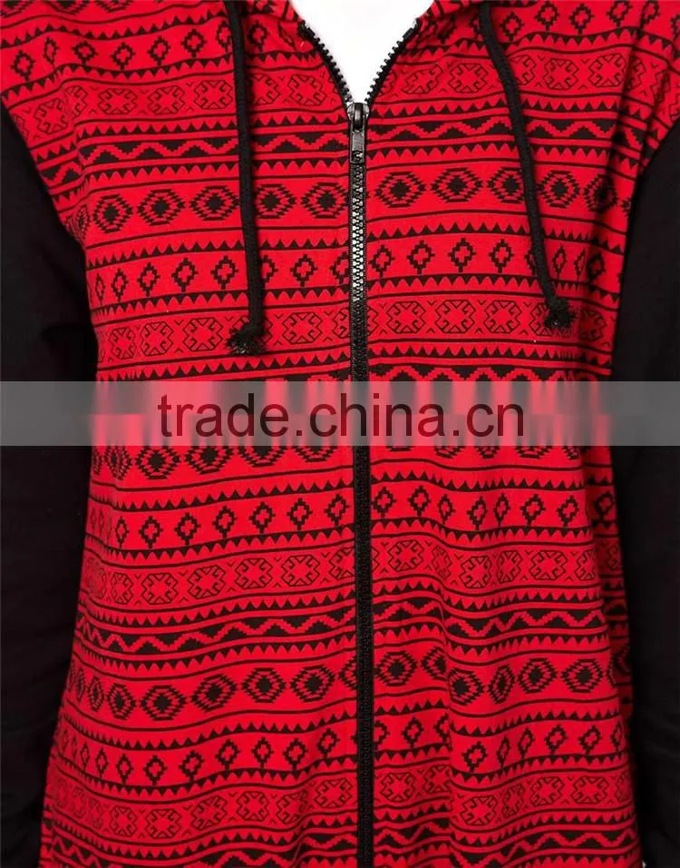 Aztec Print plus size custom made adult print onesie