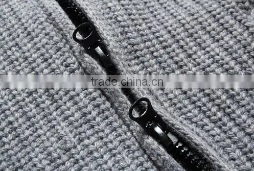Latest Design European Style Man Cardigan Sweater Wholesale China Supplier